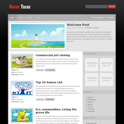 Avada WordPress Theme