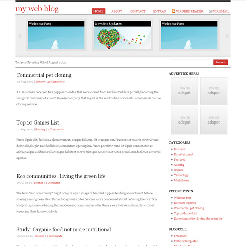 DaintyMag WordPress Theme