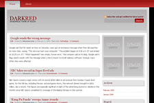 DarkRed WordPress Theme