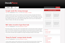 Decode WordPress Theme