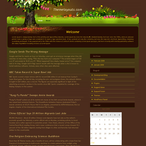 MagicTree WordPress Theme