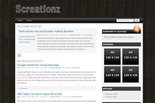 ScreationZ WordPress Theme