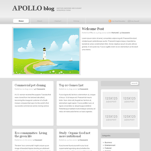 Apollo WordPress Theme