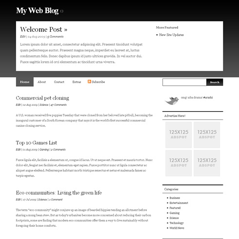 LucentView WordPress Theme