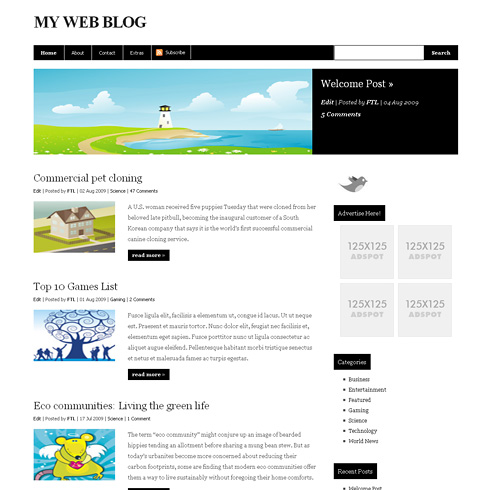 VividPoint WordPress Theme
